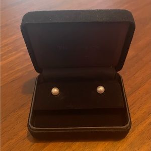 Tiffany pearl earrings
